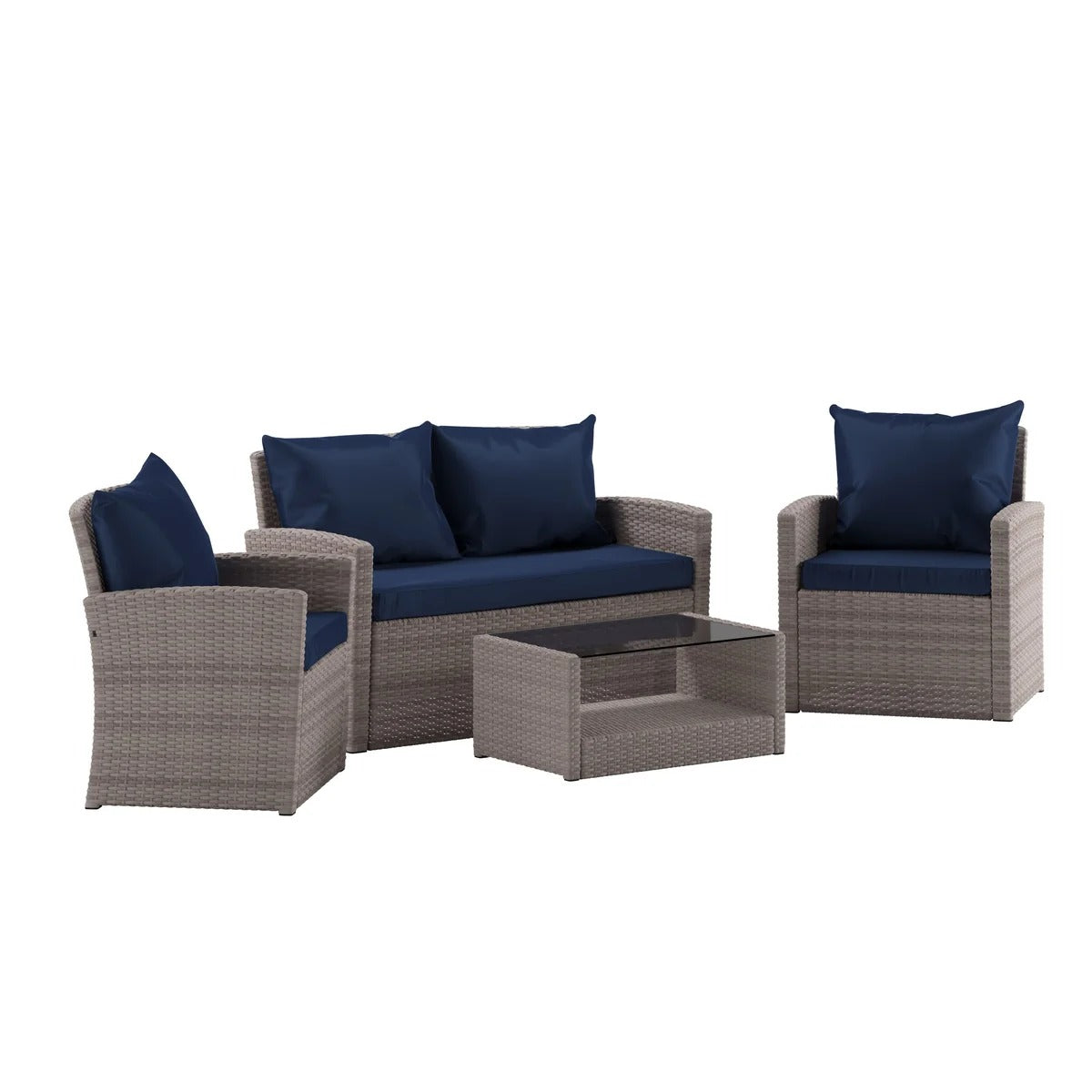 Four-Piece Outdoor Furniture Set