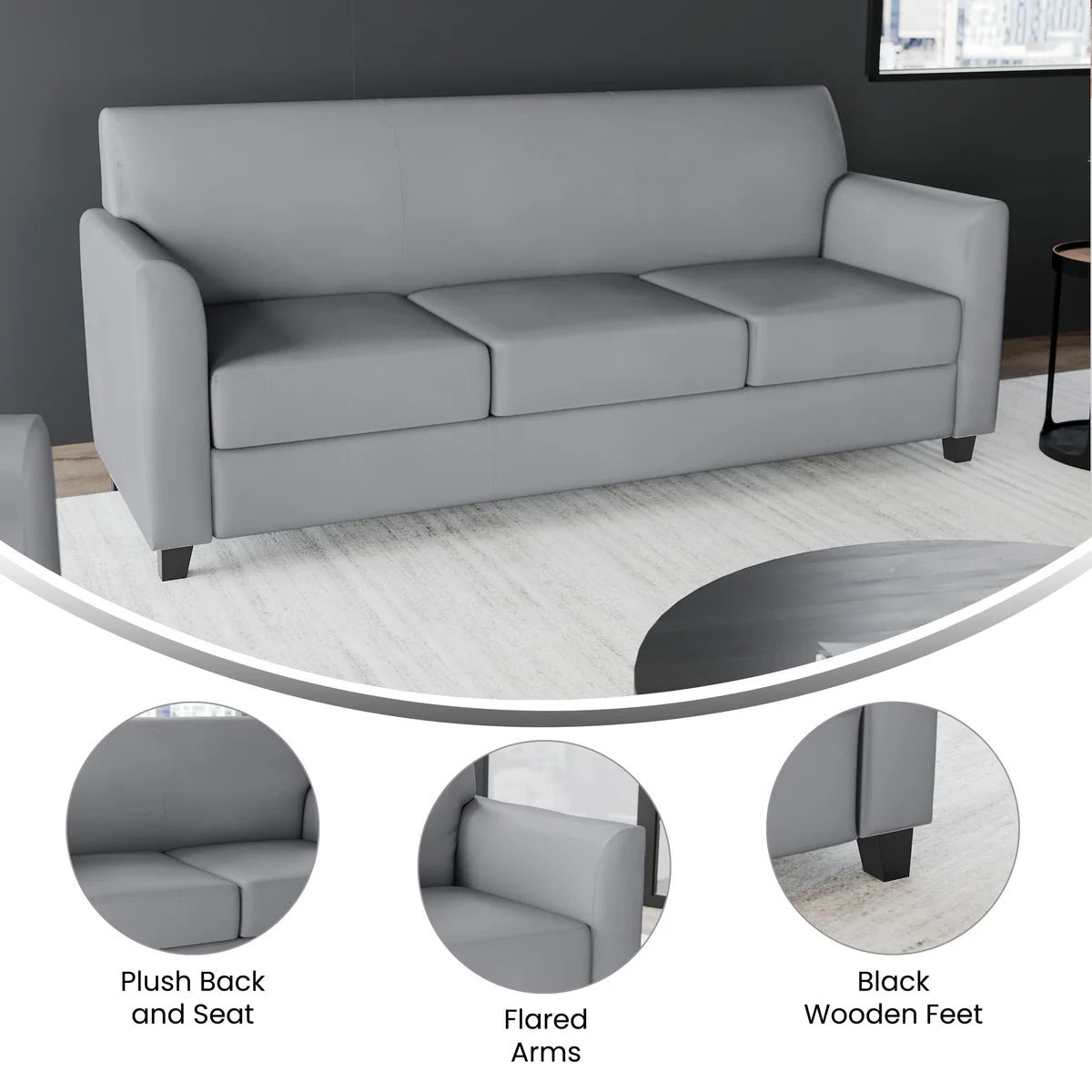Genuine Leather Sofa
