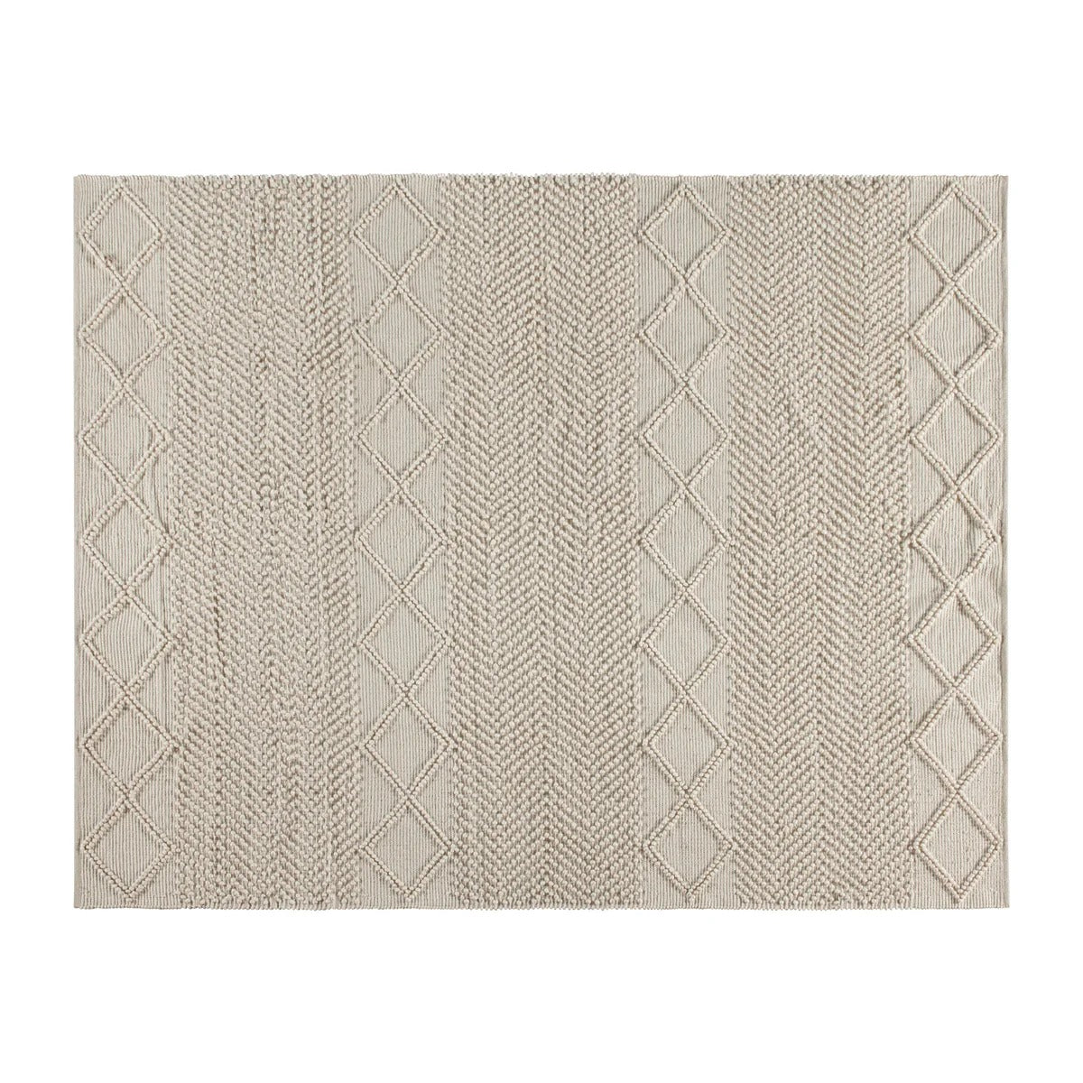 Geometric Design Handwoven Area Rug